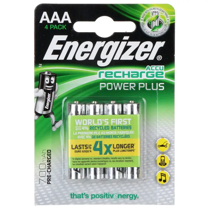 AKUMULATOR AKU-AAA-700/E*P4 1.2 V Ni-MH AAA ENERGIZER